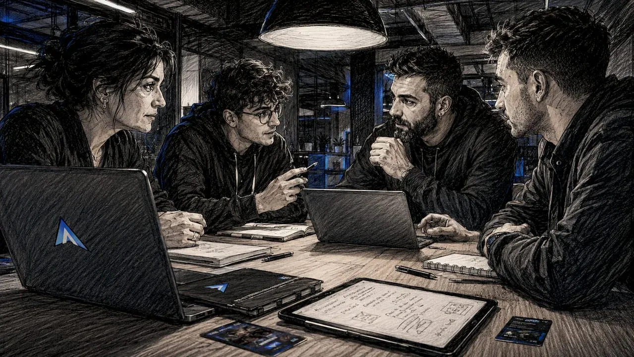 Tre gamer stanno chiacchierando sul server FiveM, confrontandosi sulle esperienze di gioco.