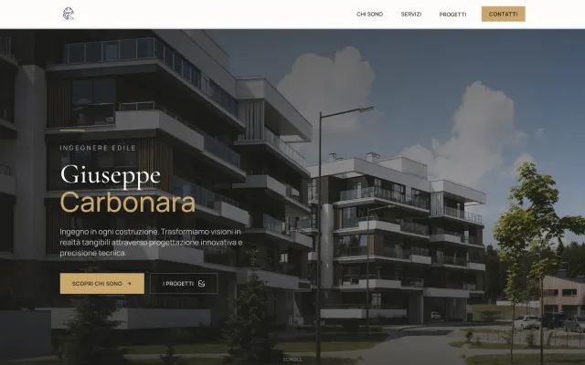 Screenshot GC Studio Ingegneria - ingegnere edile e progettista BIM Bari